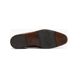Stacy Adams Asher Wingtip Lace Up Men's Shoes Leather Cognac 25653-221