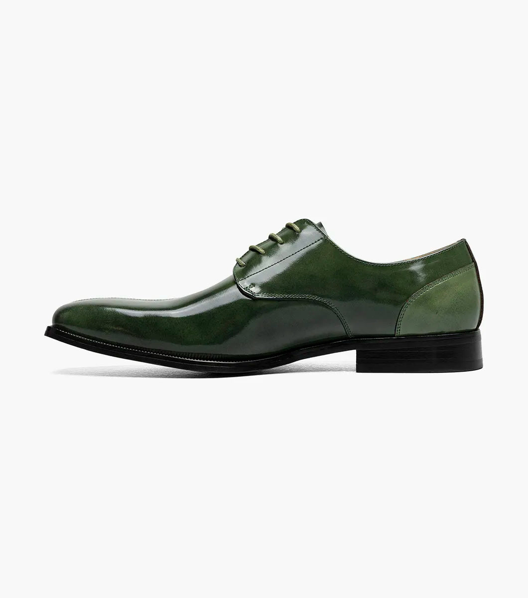 Stacy Adams Palmento Modified CapToe Oxford Dress Shoes Green Multi 25740-340