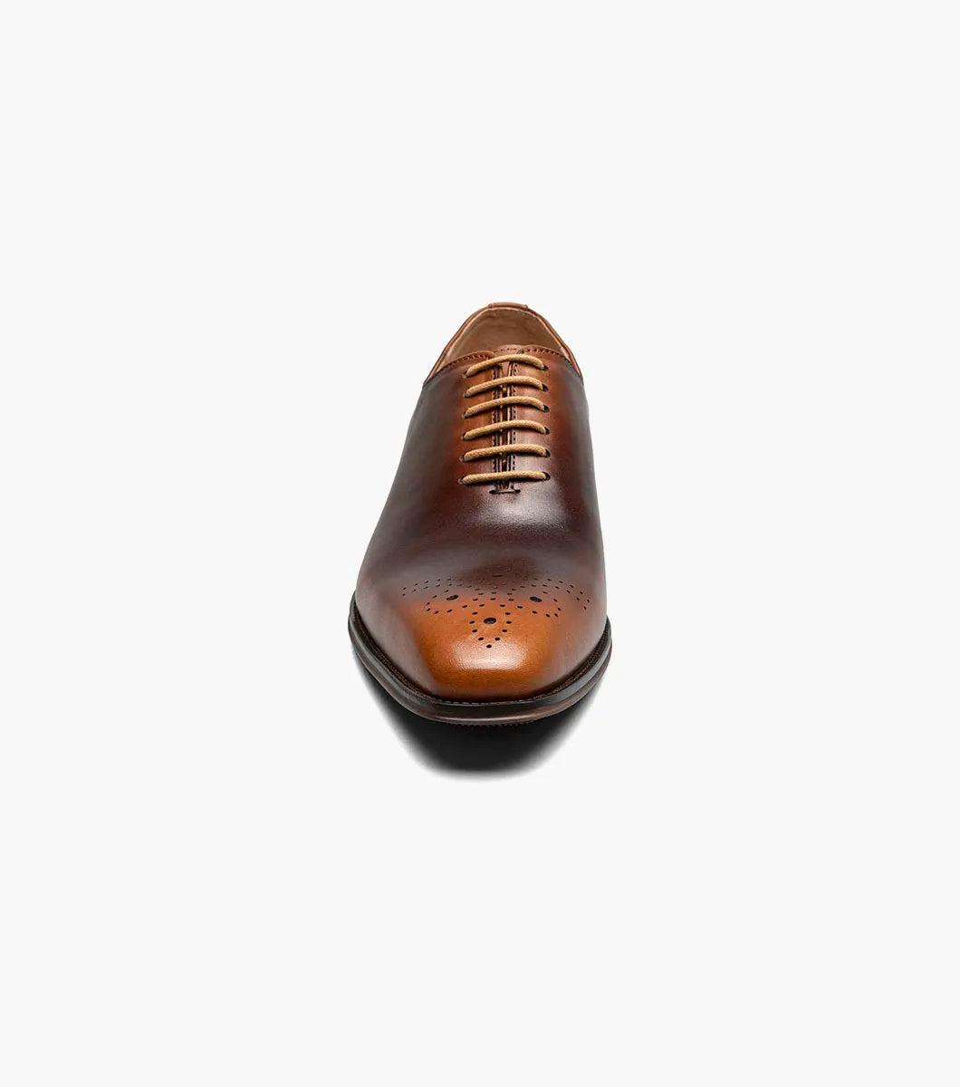 Stacy Adams Hallquist Plain Toe Oxford Shoes Leather Toffee 25742-235