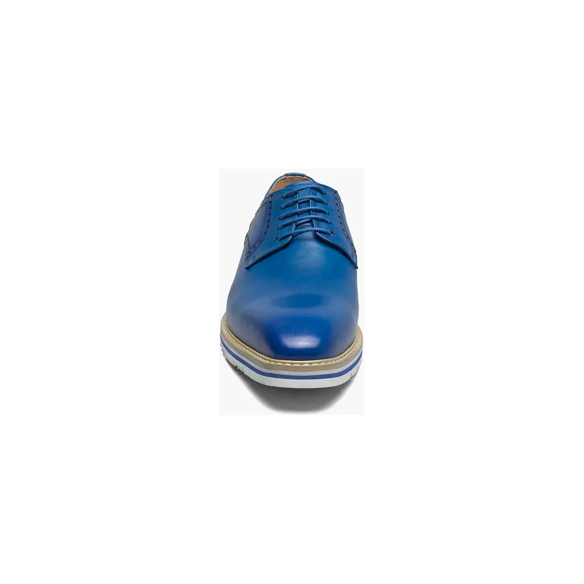 Stacy Adams Barringer Plain Toe Oxford Walking Shoes Blue 25722-400