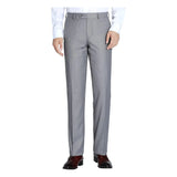 Men RENOIR suit Solid Two Button Business or Formal Slim Fit 202-2 Light gray