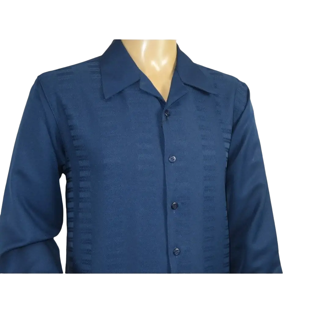 Men's MONTIQUE Two Piece Set Walking Leisure Suit Long Sleeves 1641 Navy Blue