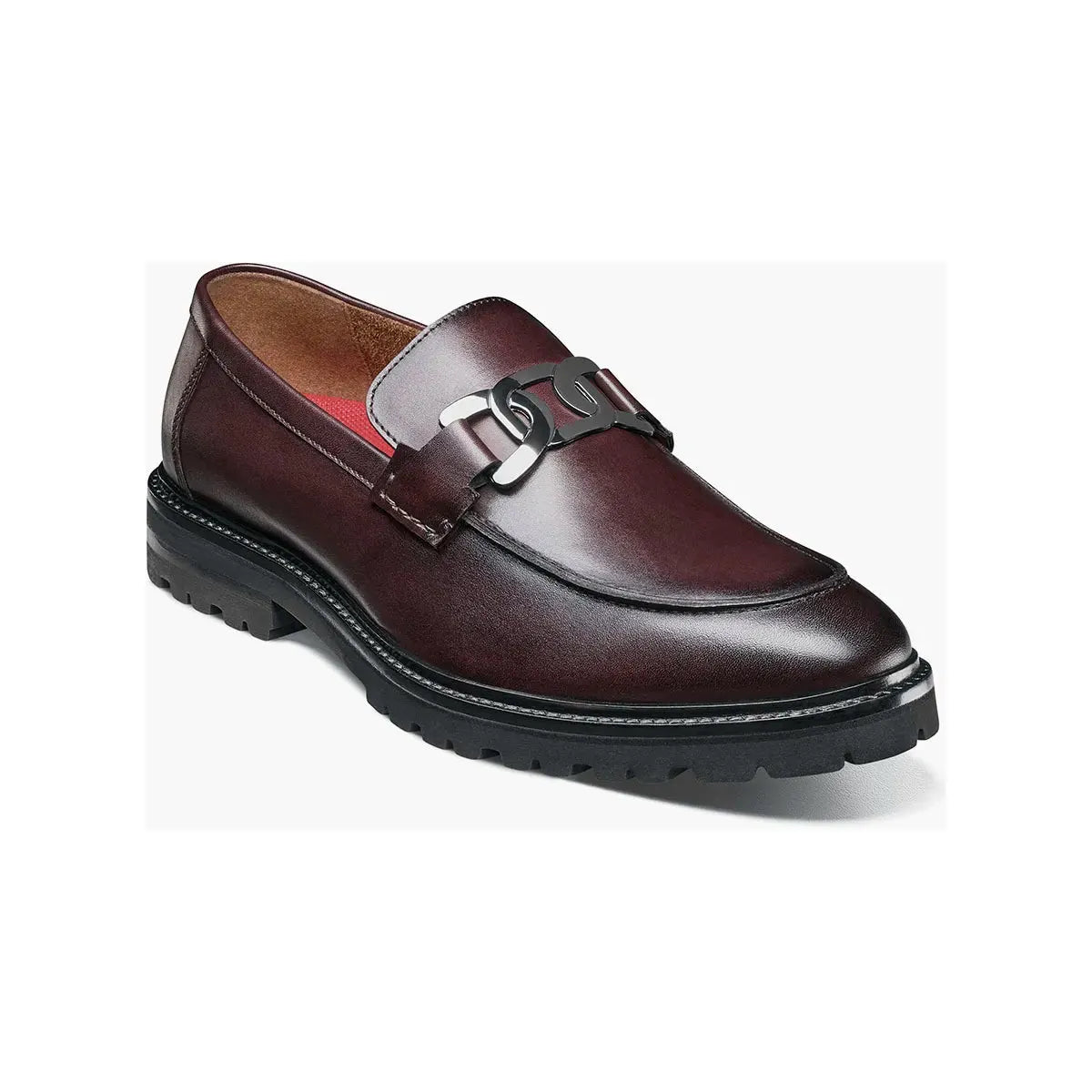 stacy adams burgundy dress shoes Stacy Adams Palmento Cap Toe Oxford - Burgundy Multi