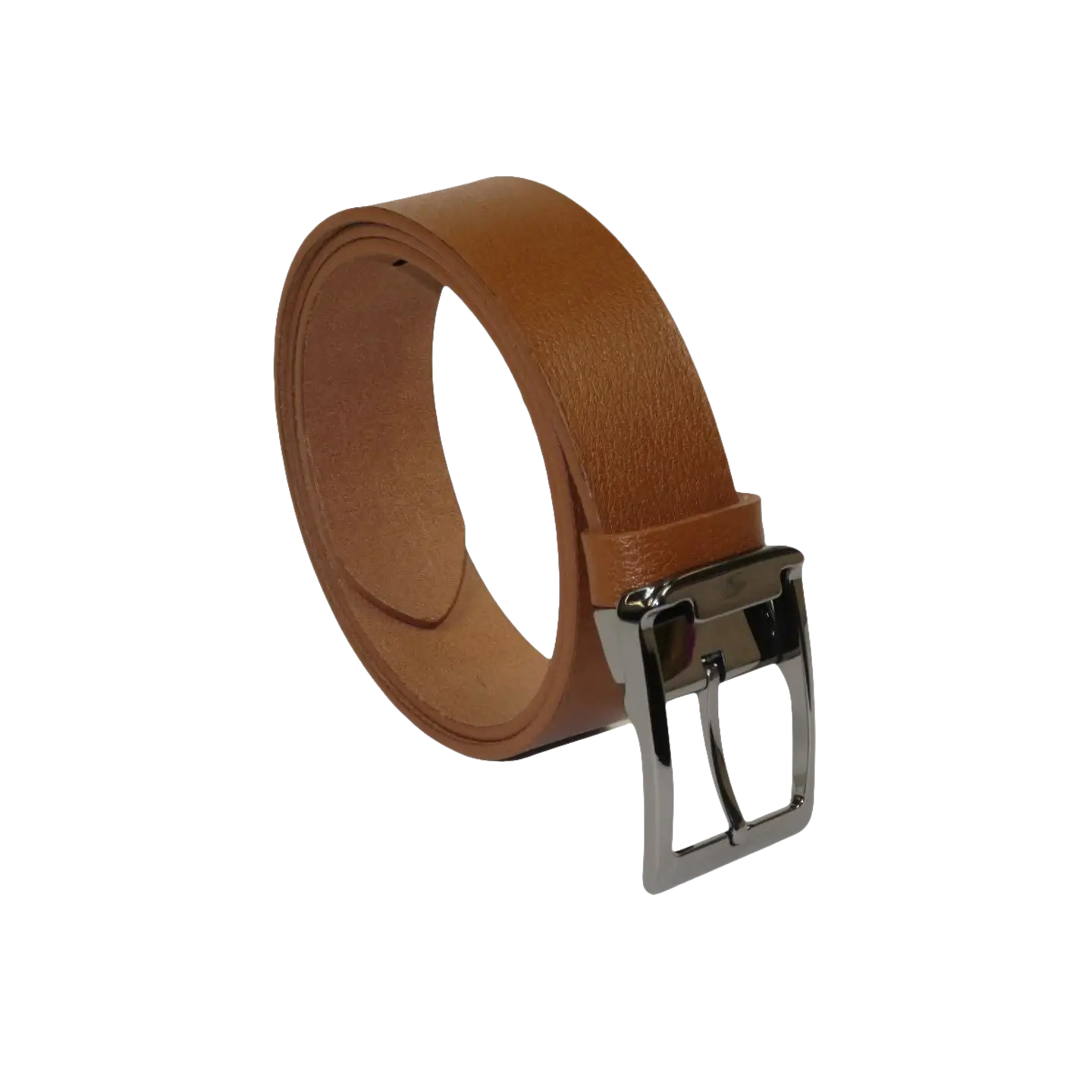 Men's Belt By PICCODER Turkey Genuine Leather Solid 3000 Tan