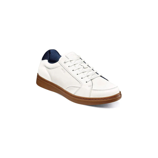 Nunn Bush Aspire Lace To Toe Oxford Dress Sneaker White 85043-100