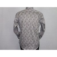 Men Shirt J.Valintin Turkey Usa Egyption Cotton Axxess Style 3T39-04 brown