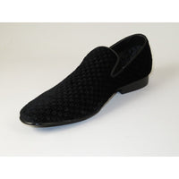 Men's Shoes Steve Madden Slip On Dress or Casual Velvet Lifted Black