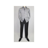 Men Shirt J.Valintin Turkey Usa Egyption Cotton Axxess Style 3T89-01 Gray