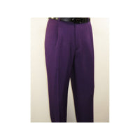 Men 2pc Walking Leisure Suit Short Sleeves By DREAMS 255-19 Solid Purple