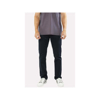 Mens Platini Casual Dress Chino Style Pants Stretchy Relax Fit FDP7823 Navy blue
