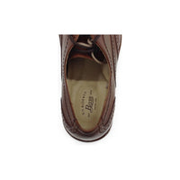 Men Bass Usa Leather Classic Dress shoe Wingtip Oxford 70-10122 Corbin Tan brown