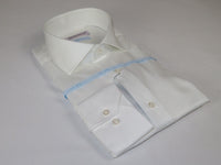 Mens 100% Italian Cotton Shirt High Quality Non Iron SORRENTO Turkey 4865 White