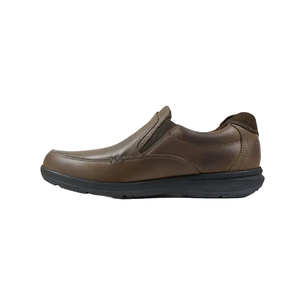 Men's Nunn Bush Cam Moc Toe Slip On Walking Shoes Brown CH 84696-215