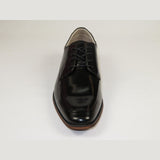 Men's Dress Shoes STEVE MADDEN Soft Leather upper Lace Up TASHER Black