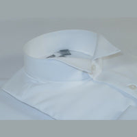 Men's Tuxedo Shirt Christopher Lena 100% Cotton Wrinkle Free C507KS0F White Wing