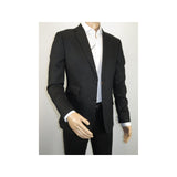 Men Premium 100% Linen Cocktail Suit by INSERCH Breathable and cool SU880 Black