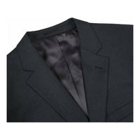 Men Renoir Suit Separate Super 140 Wool Two Button Classic Fit 555-3 Charcoal