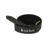 Men NORTH WOODS VALENTINI Suede Finish Leather Belt Casual Dress NW402 Black New