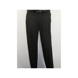 Men Silversilk 2pc walking leisure Matching Suit Italian woven knits 51011 Black