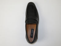 Men's Shoes Steve Madden Soft Leather upper Slip On Penny Acheron Black