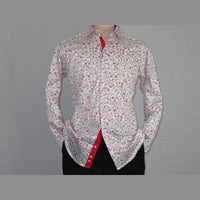 Men Shirt J.Valintin Turkey Usa All Egyptian Cotton Axxess Style 3325-01 Red