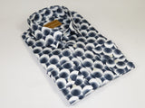 Men 100% Cotton Sports Shirt CIERO MONTERO Turkey Dress/Casual #4319-06 Midnight