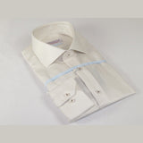 Mens 100% Italian Cotton Shirt High Quality Non Iron SORRENTO Turkey 4452 Stone