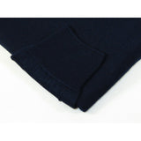 Mens PRINCELY Soft Merinos Wool Sweater Knits Lightweight Polo 1011-40 Navy Blue