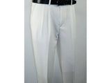 Men 2pc Stacy Adams leisure suit guayabera traditional matching Set 2201 White