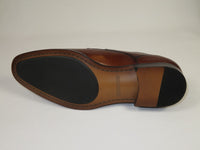 Men's Dress Shoes STEVE MADDEN Soft Leather upper Buckle Strap COVET Cognac
