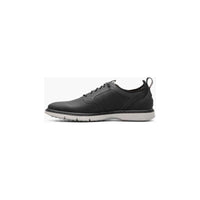 Stacy Adams Synchro Plain Toe Elastic Lace Up Sneaker Black Shoes 25518-001
