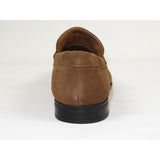 Men's Shoes Steve Madden Soft Suede Leather upper Slip on GADDIS Tobacco Tan