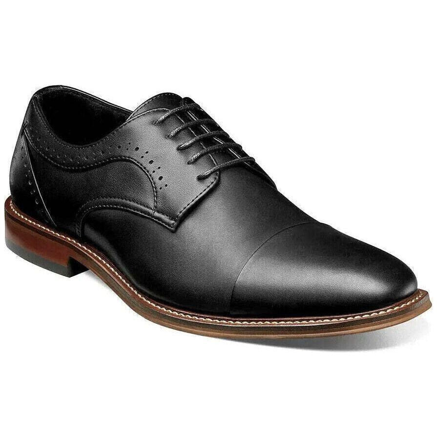 Stacy Adams Maddox Cap Toe Oxford Shoes Comfortable Black 25488-001