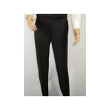 Men Suit BERLUSCONI Turkey 100% Italian Wool Super 180's Vested #Ber19 Black