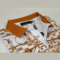 Men Sports Polo Shirt MIZUMI Black Edition Soft Micro Poly Fashion 56575-A Multi