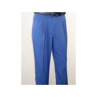 Men MONTIQUE 2pc Walking Leisure Suit Matching Set Short Sleeves 2216 Royal blue
