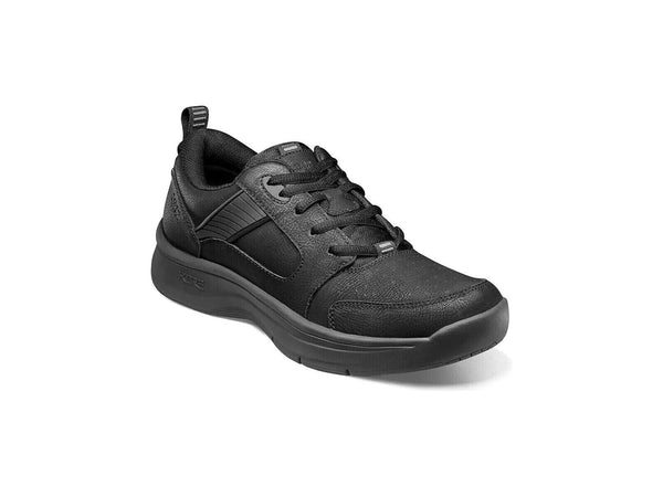 Nunn Bush KORE Elevate Moc Toe Oxford Athleisure Shoe Black 85017-001
