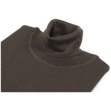 Men PRINCELY Turtle neck Sweater From Turkey Soft Merino Wool 1011-80 Brown