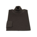 Men PRINCELY Turtle neck Sweater From Turkey Soft Merino Wool 1011-80 Brown