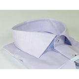 Mens 100% Italian Cotton Shirt High Quality Non Iron SORRENTO Turkey 4469 Lilac