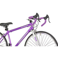 Kent Bicycles 700c Women's RoadTech Road Bicycle, Purple/White