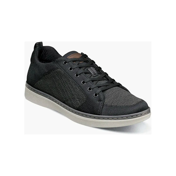 Nunn Bush Aspire Knit Lace To Toe Oxford Walking Shoes Black Multi 85069-009