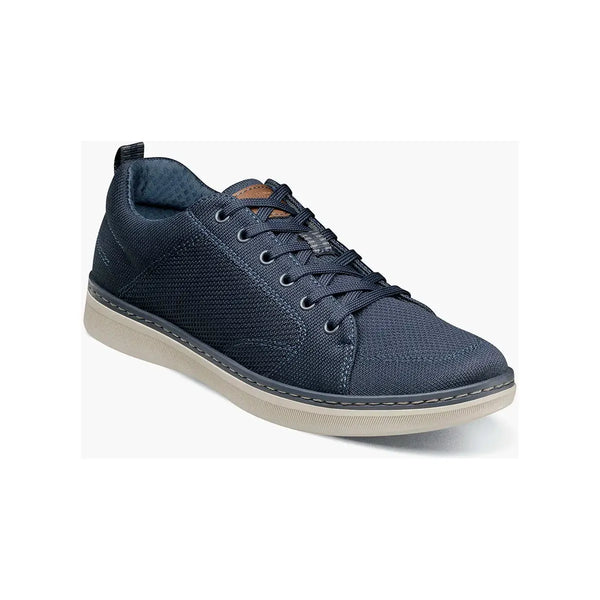 Nunn Bush Aspire Knit Lace To Toe Oxford Walking Shoes Navy 85069-410