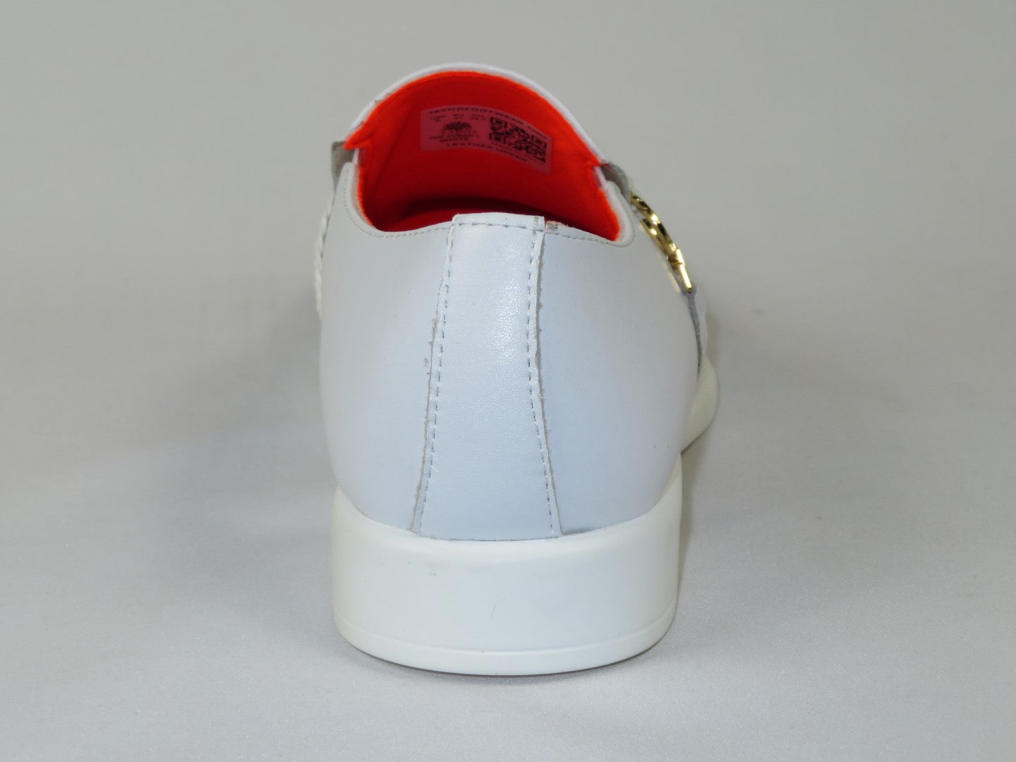 Men's Shoes The Cuban L TAYNO Leather Cap Toe Loafer White