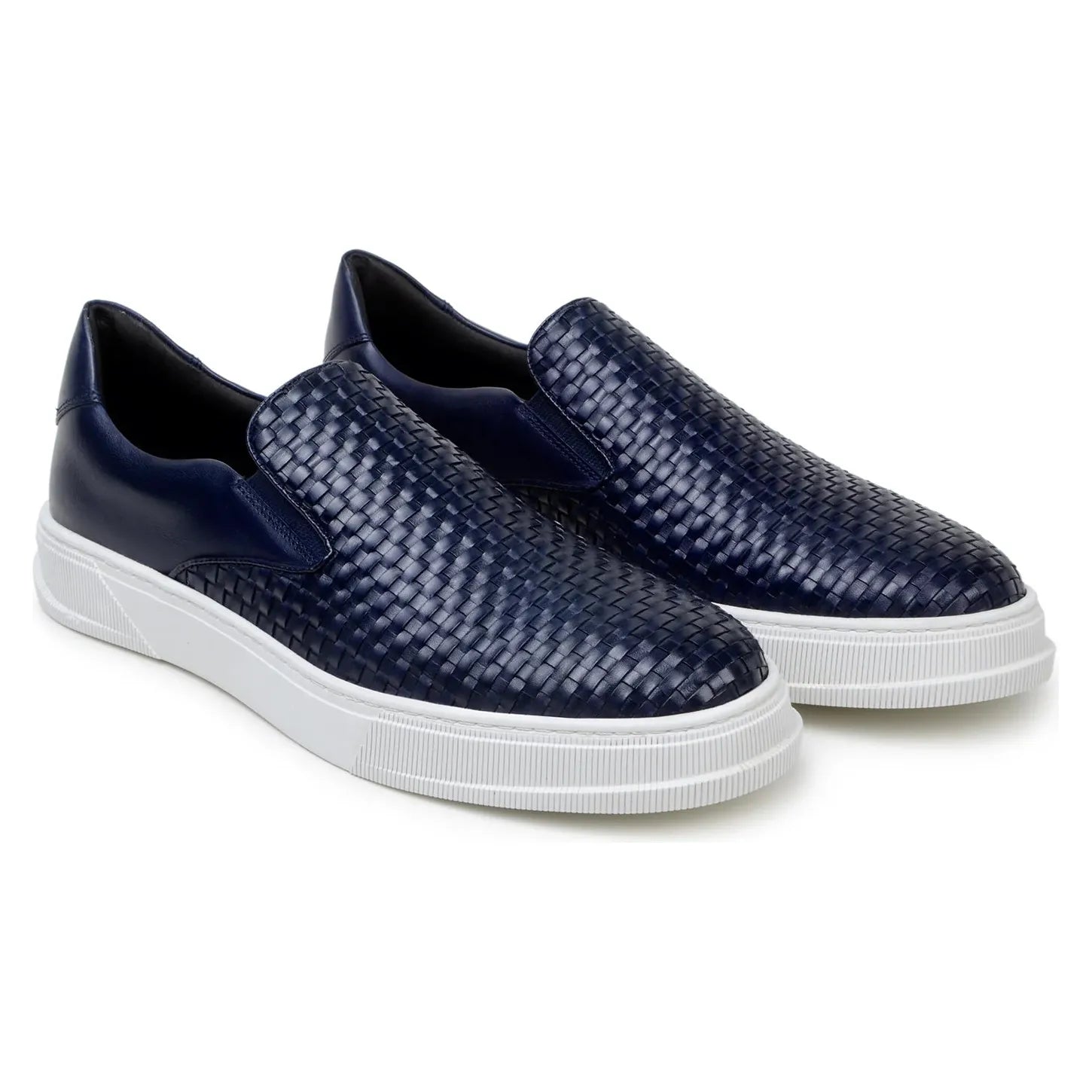 Belvedere Fernanado Sneaker Quality and Comfort Nappa Leather Navy