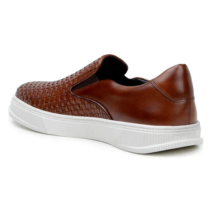 Belvedere Fernanado Sneaker Quality and Comfort Nappa Leather Ant. Tan