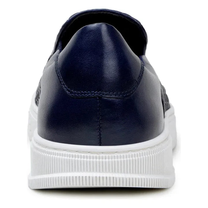 Belvedere Fernanado Sneaker Quality and Comfort Nappa Leather Navy