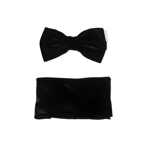 Men's Tuxedo Formal Velvet Bow Tie/Hankie By J.Valintin Fancy JVBT-9