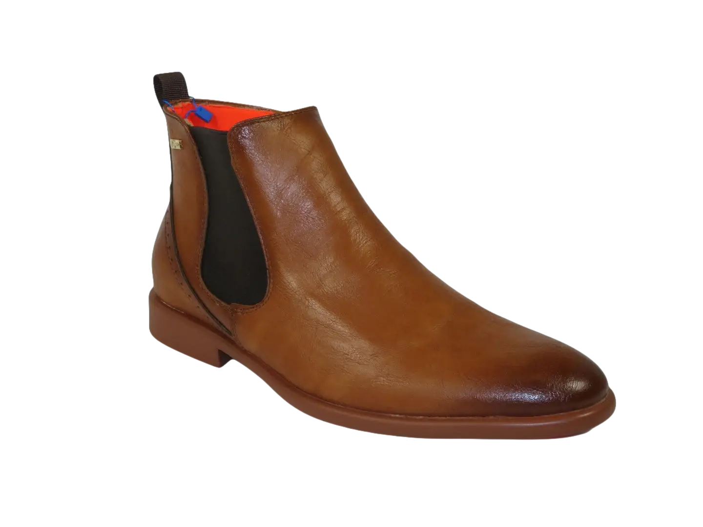 Men's Shoes The Victorian L TAYNO Leather Chelsea Boot Cognac
