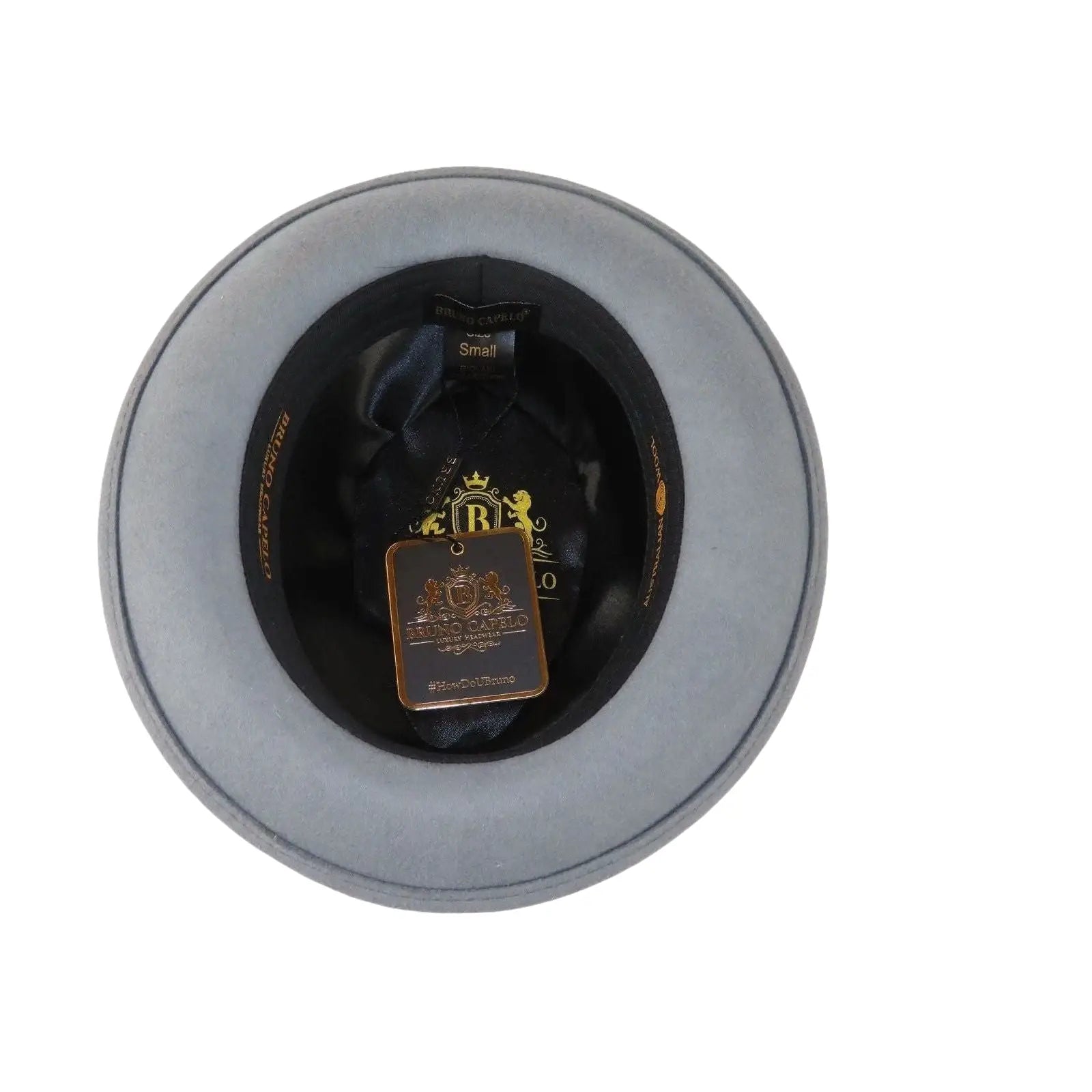Bruno Capelo Hat Australian Wool Crushable Fedora Giovani UN130 Gft.Gray - J.Valintin Men's Wear Legend - UN130 - Gft Gray - S